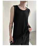 Drape Knit Sleeveless Vest