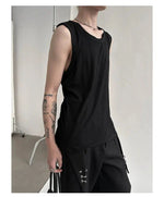 Drape Knit Sleeveless Vest