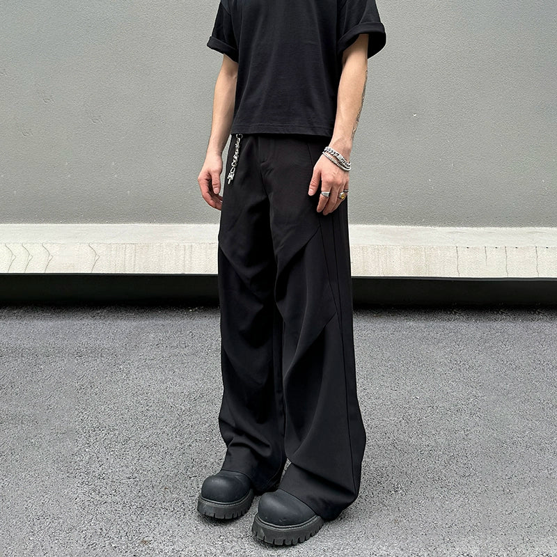 Drape Pleated Pants