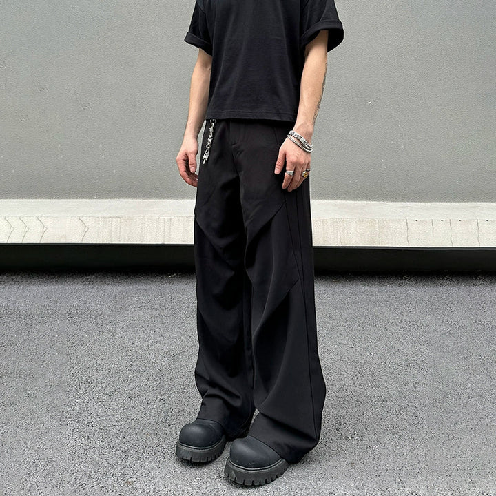 Drape Pleated Pants
