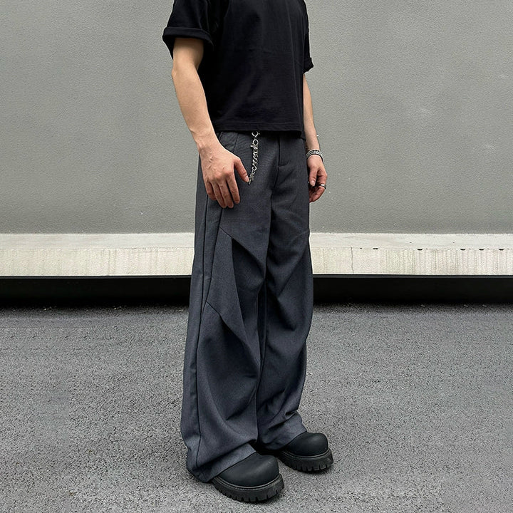 Drape Pleated Pants
