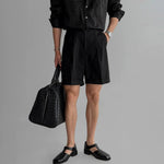 Drape Pleated Shorts