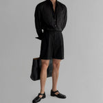 Drape Pleated Shorts