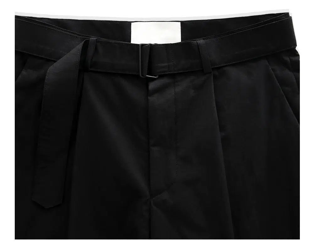 Drape Pleated Shorts