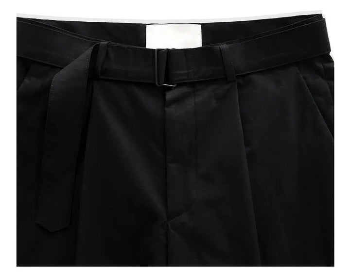 Drape Pleated Shorts