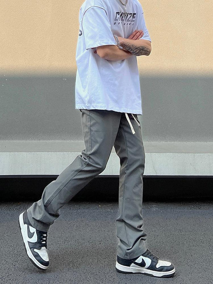 Drape Slim Summer Thin Pants
