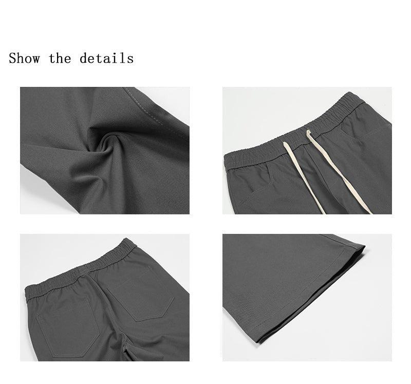 Drape Slim Summer Thin Pants