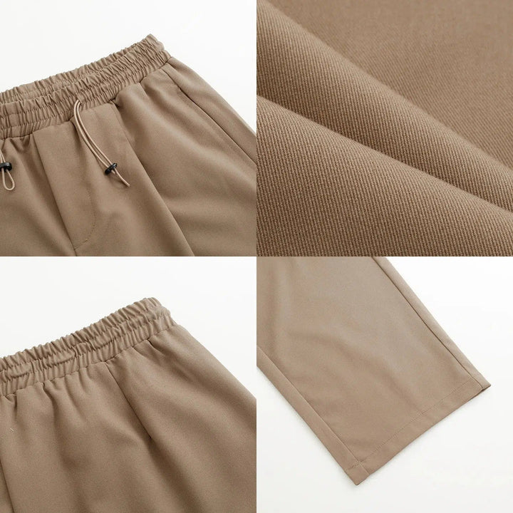 Drape Straight Suit Pants