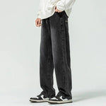 Drape Straight-leg Jeans