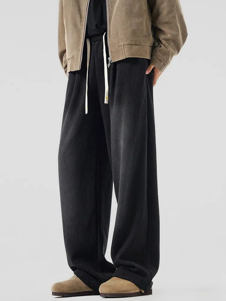 Drape Washed Drawstring Sweatpants