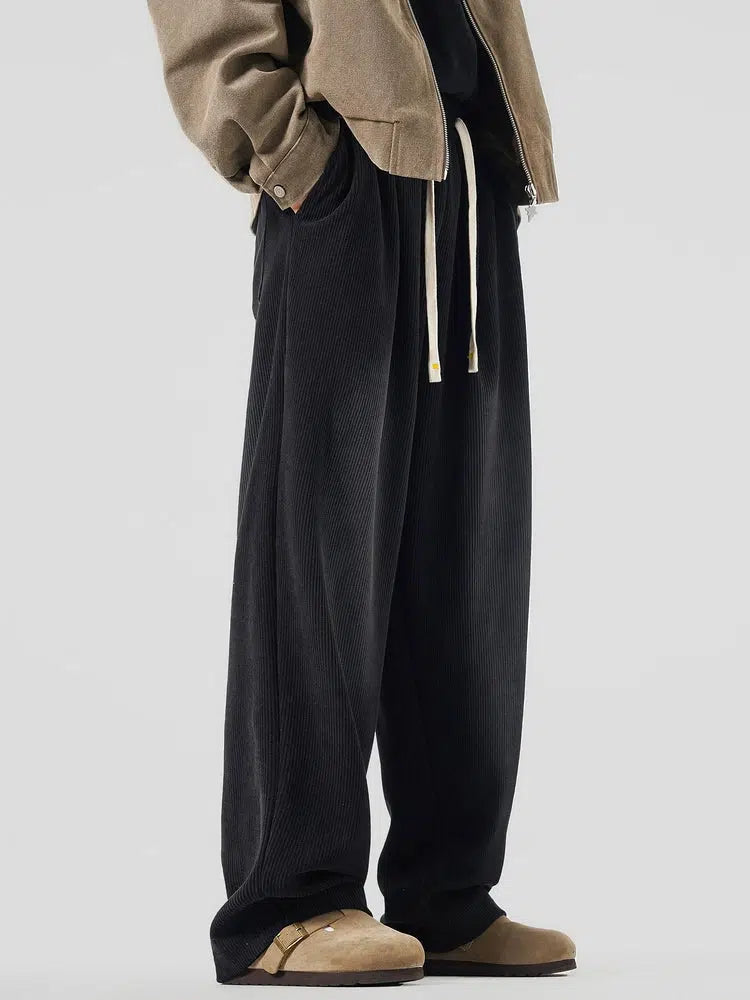 Drape Washed Drawstring Sweatpants