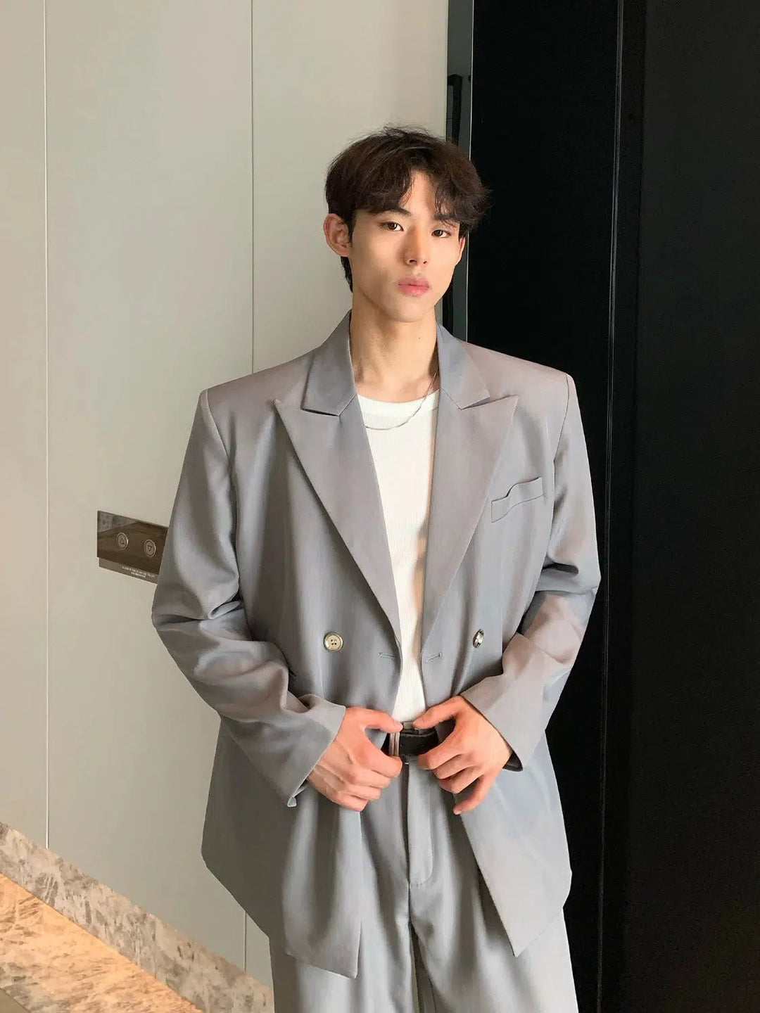 Drapey Casual Suit