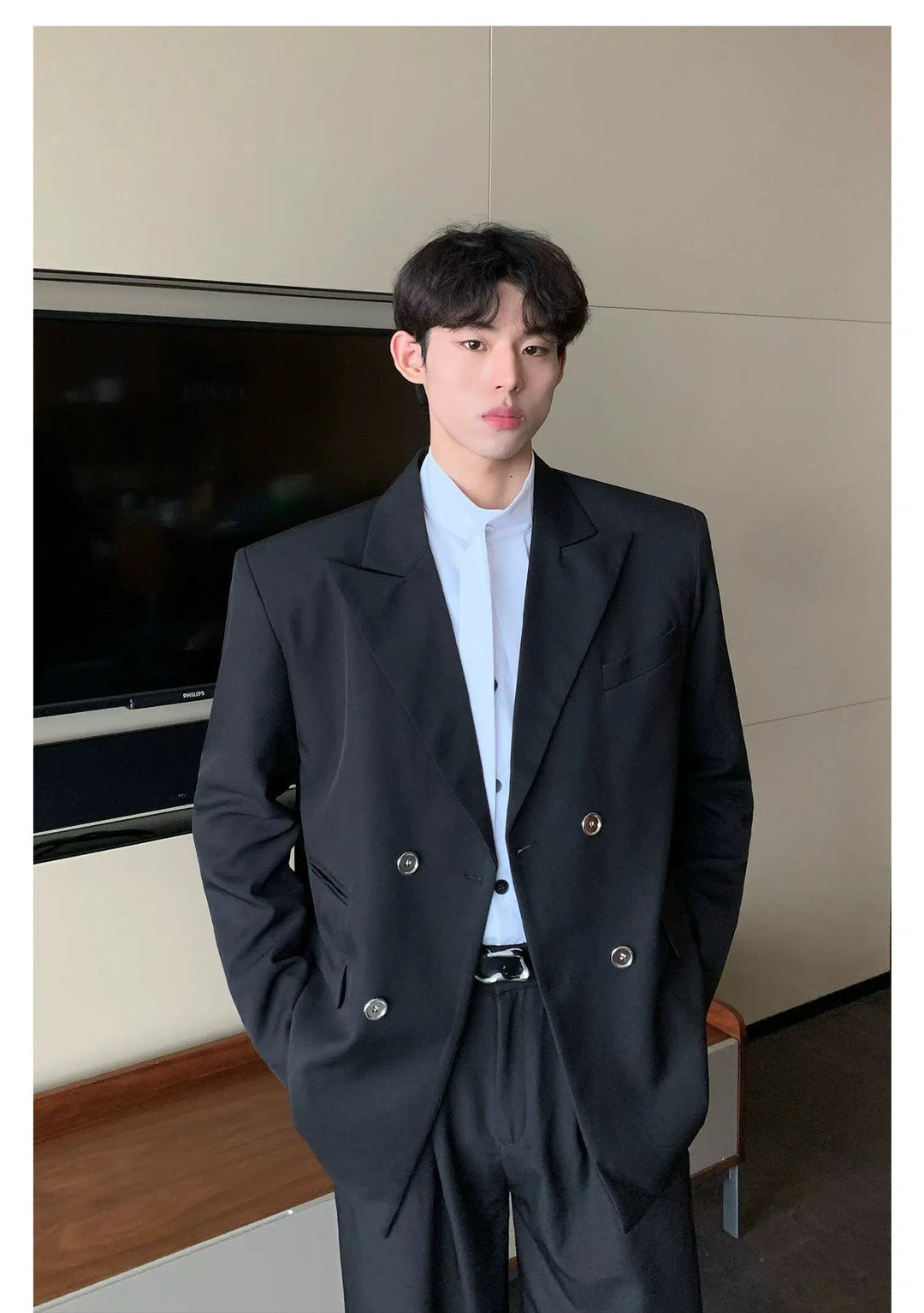 Drapey Casual Suit
