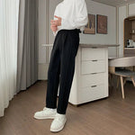 Drapey Slim Fit Casual Pants
