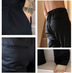 Drapey Straight-leg Suit Pants