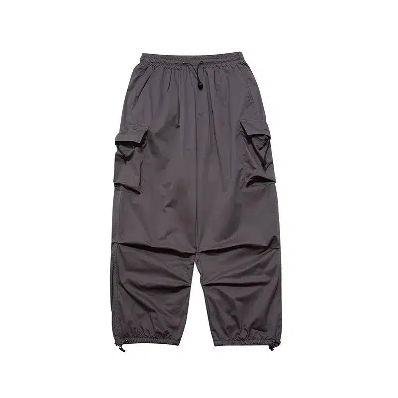 Drawstring Adjustable Cargo Pants
