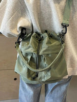 Drawstring Bucket Shape Bag
