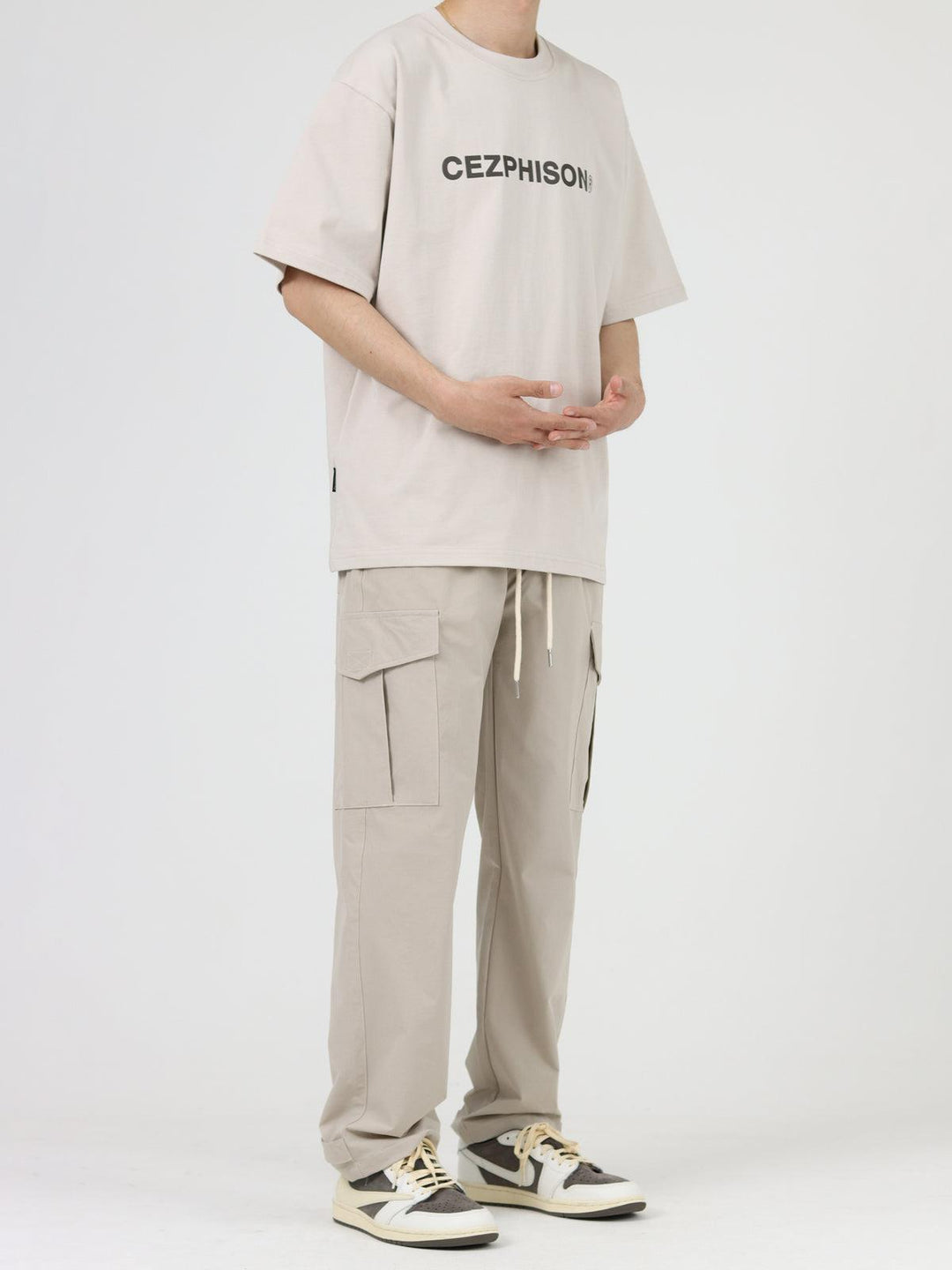 Drawstring Cargo Pants