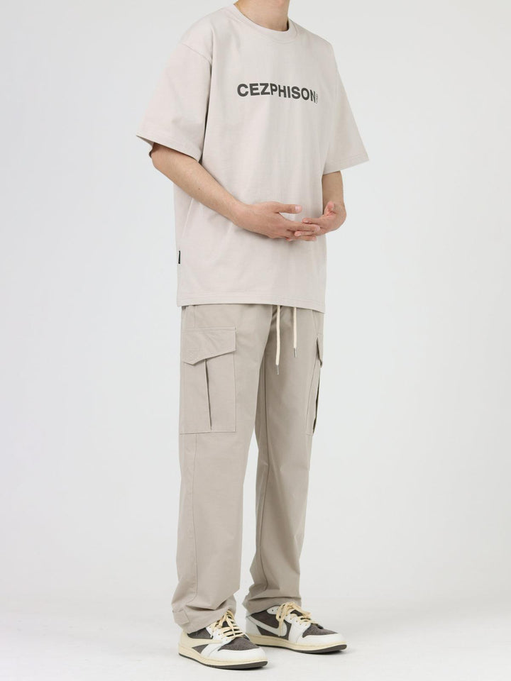 Drawstring Cargo Pants