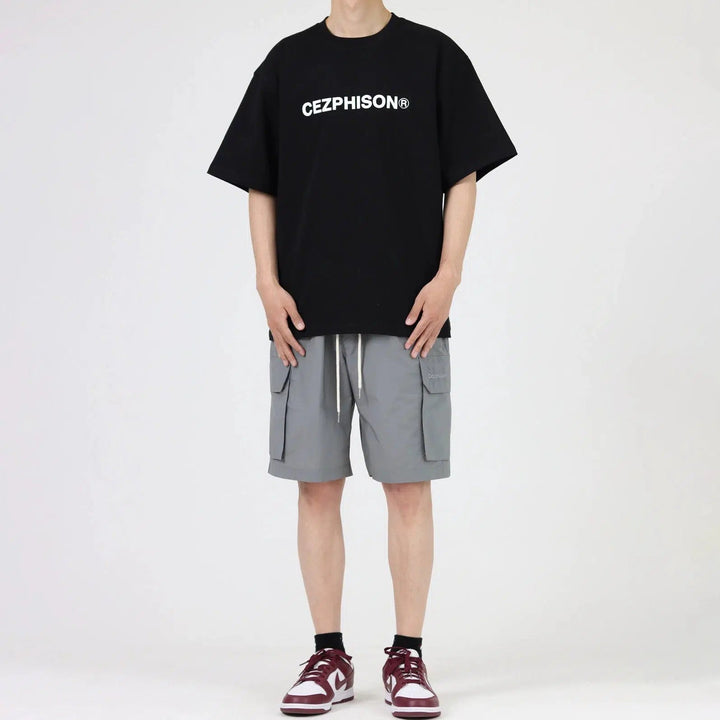Drawstring Cargo Shorts