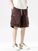 Drawstring Cargo Shorts