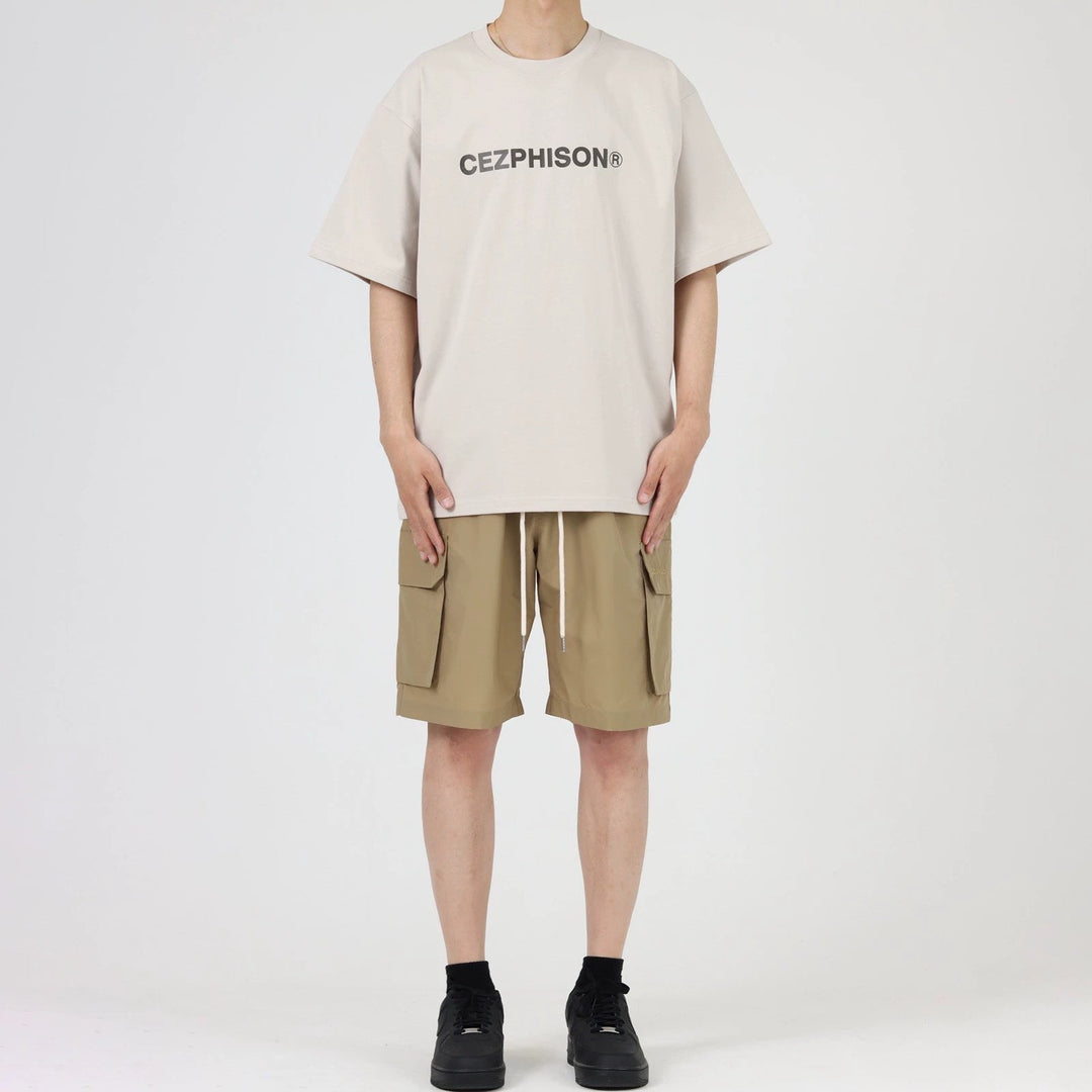 Drawstring Cargo Shorts