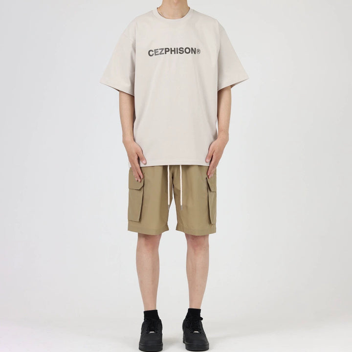 Drawstring Cargo Shorts