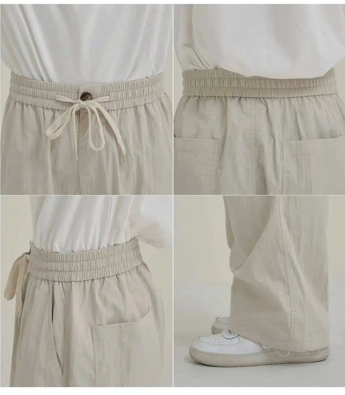 Drawstring Casual Pants