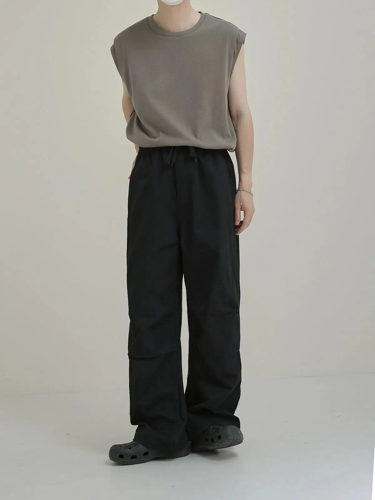 Drawstring Casual Pants