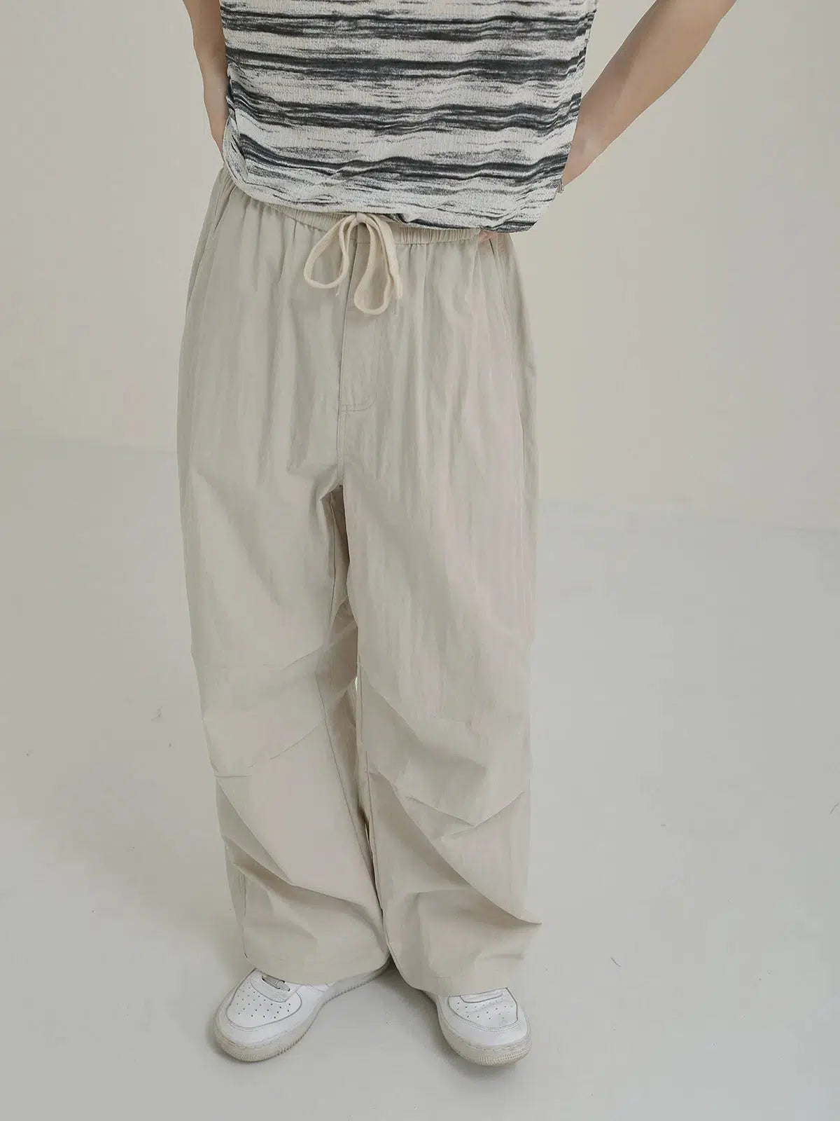 Drawstring Casual Pants
