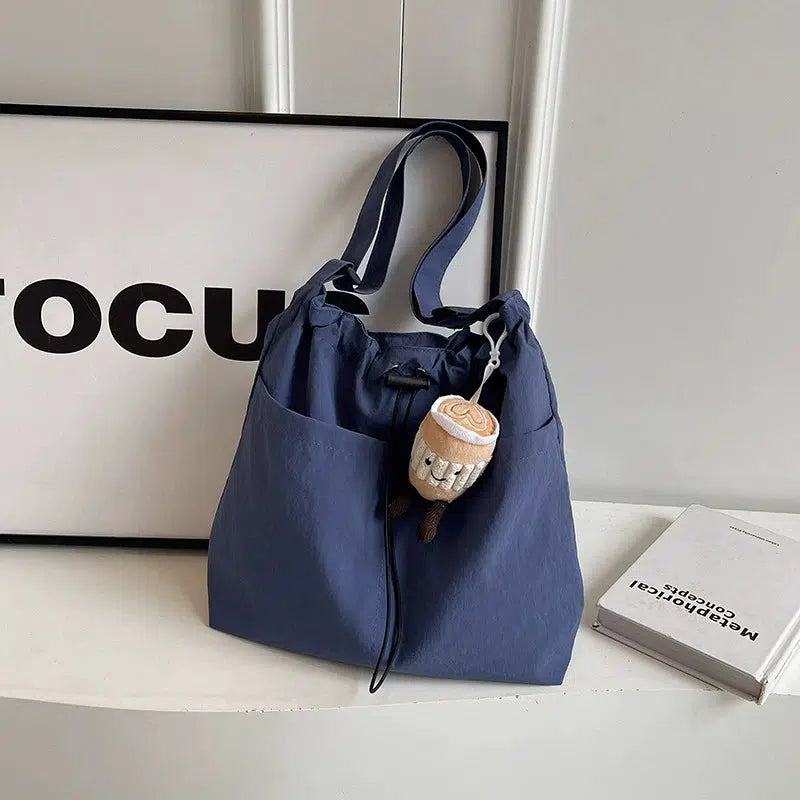 Drawstring Casual Shoulder Bag
