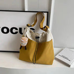 Drawstring Casual Shoulder Bag