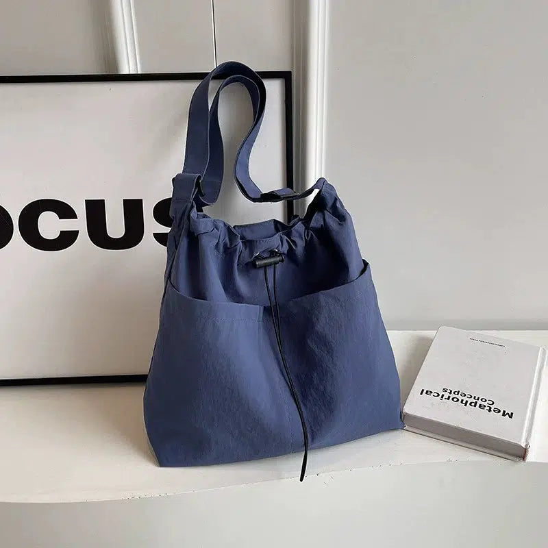 Drawstring Casual Shoulder Bag