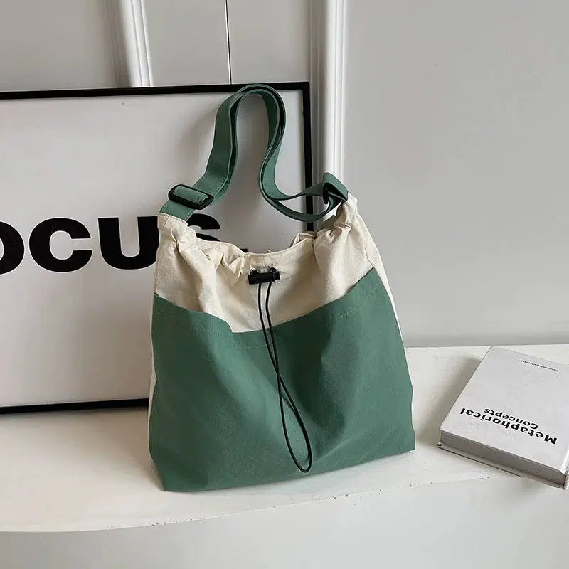 Drawstring Casual Shoulder Bag