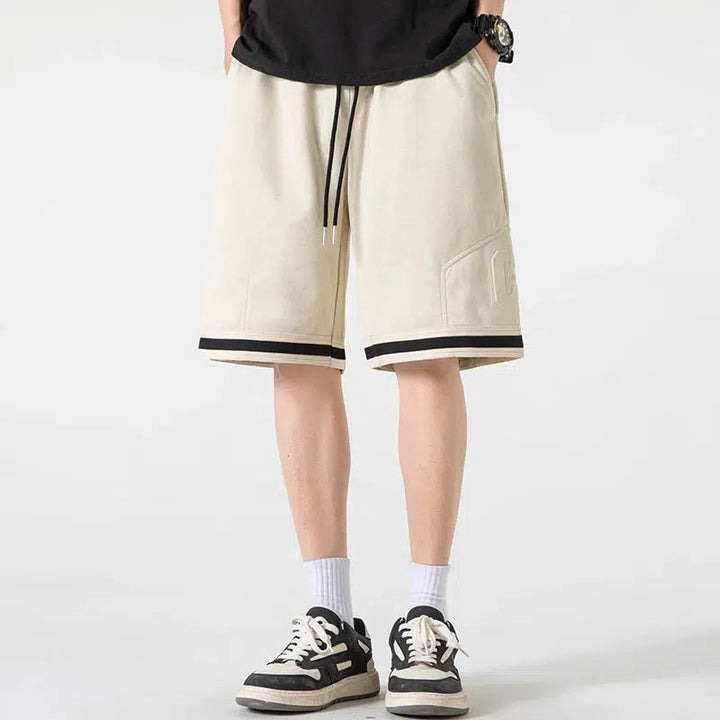 Drawstring Casual Sports Shorts