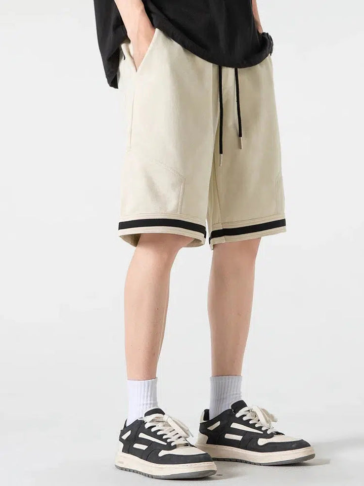 Drawstring Casual Sports Shorts