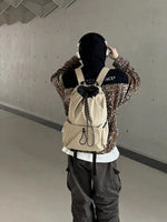 Drawstring Closure Casual Backpack