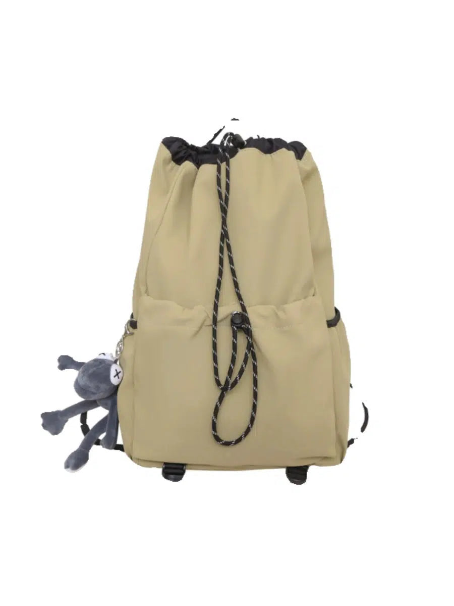 Drawstring Closure Casual Backpack