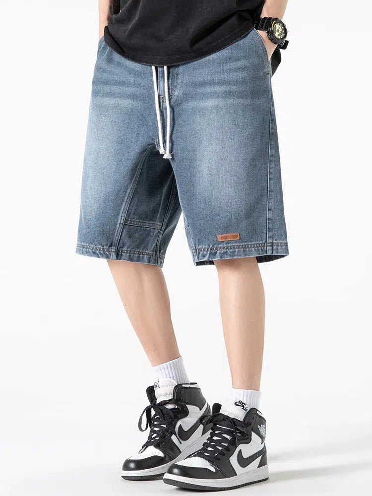 TKF16 Drawstring Denim Shorts