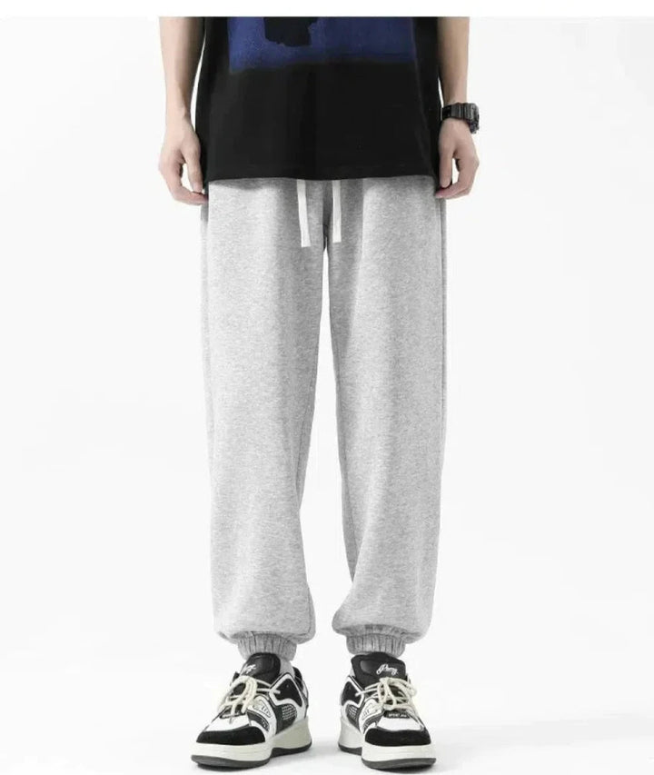 Drawstring Jogging Sweatpants