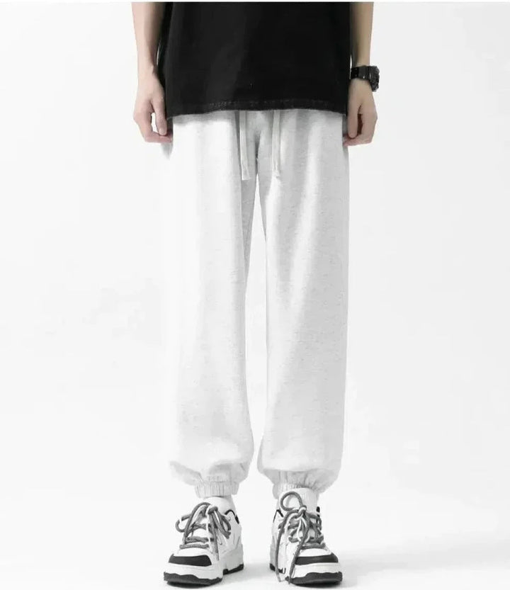 Drawstring Jogging Sweatpants