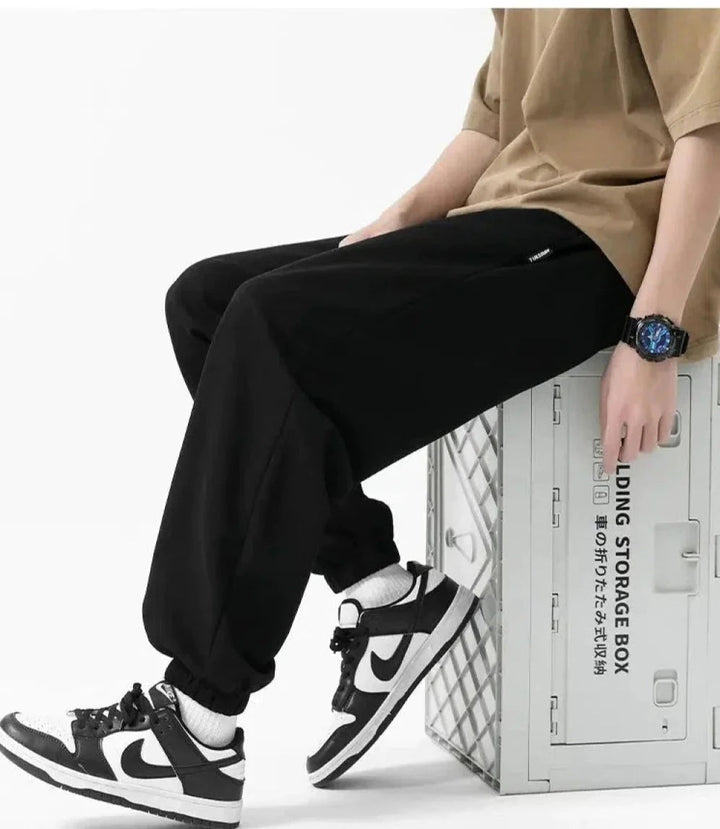 Drawstring Jogging Sweatpants