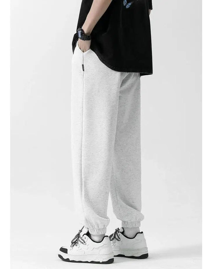 Drawstring Jogging Sweatpants