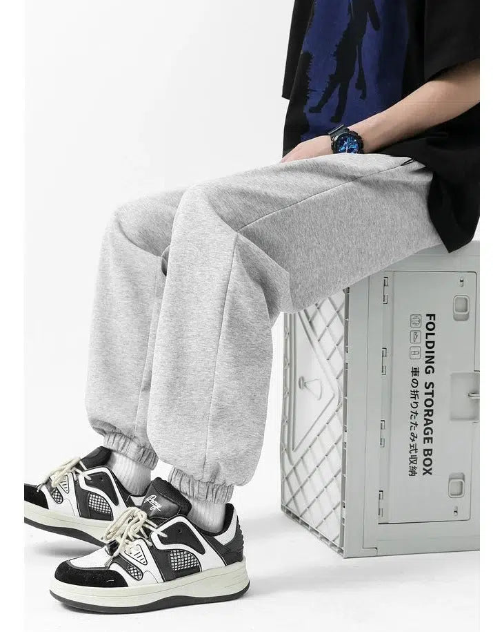 Drawstring Jogging Sweatpants