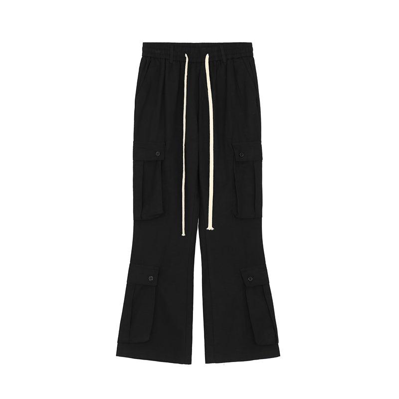 Drawstring Multi Pocket Cargo Pants