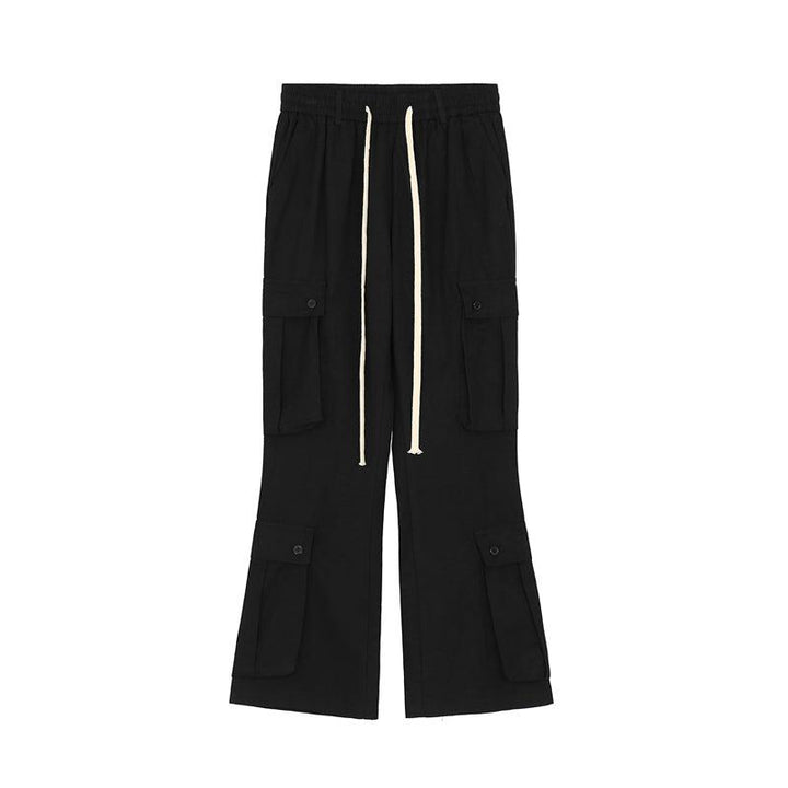 Drawstring Multi Pocket Cargo Pants
