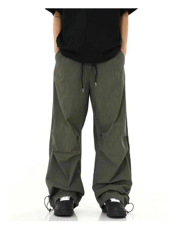Drawstring Paratrooper Pants