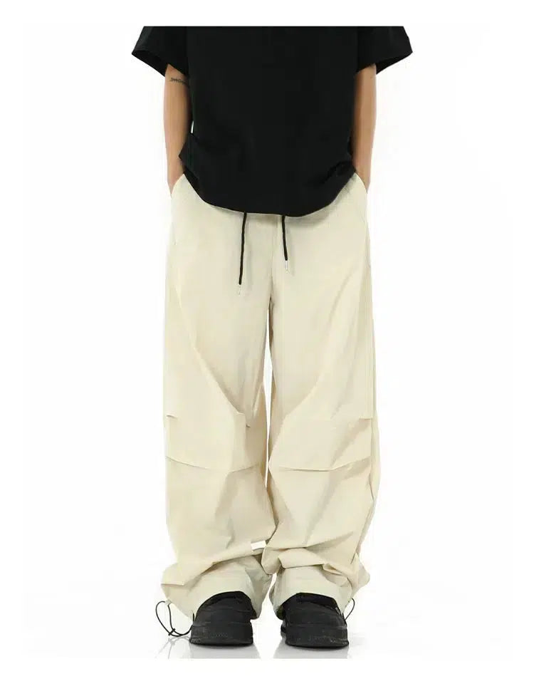 Drawstring Paratrooper Pants