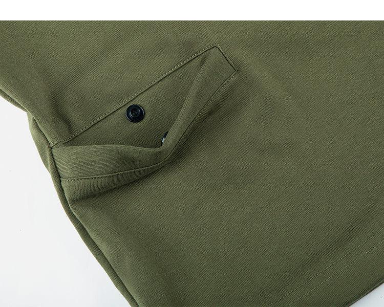 Drawstring Pocket Outdoor T-shirt