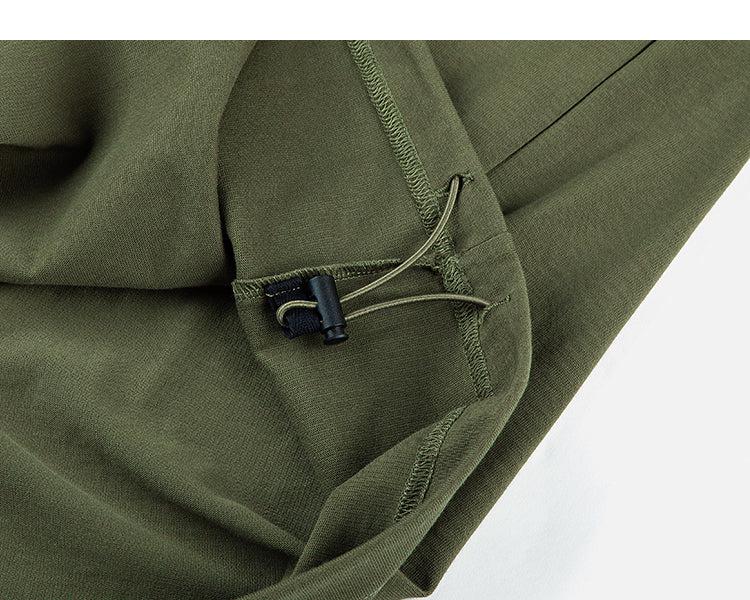 Drawstring Pocket Outdoor T-shirt